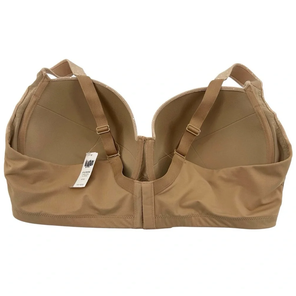 NWT Soma Stunning Support Full Coverage Bra in Light Nude Size 42DDD NEW